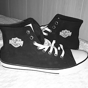 Harley Davidson canvas hightop